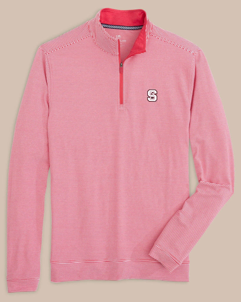 NC STATE CRUISER STRIPE QUARTER ZIP