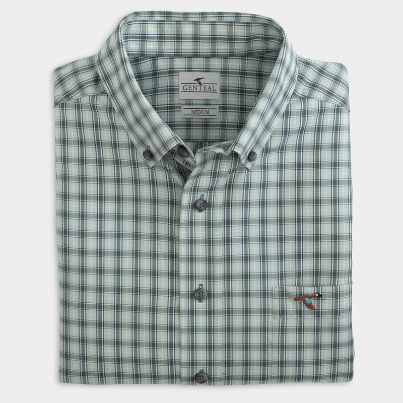 BOZEMAN PLAID COTTON SPORT SHIRT