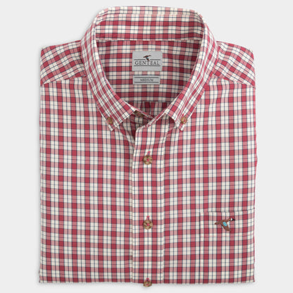 BOZEMAN PLAID COTTON SPORT SHIRT