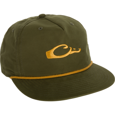 DRAKE LOGO ROPE HAT