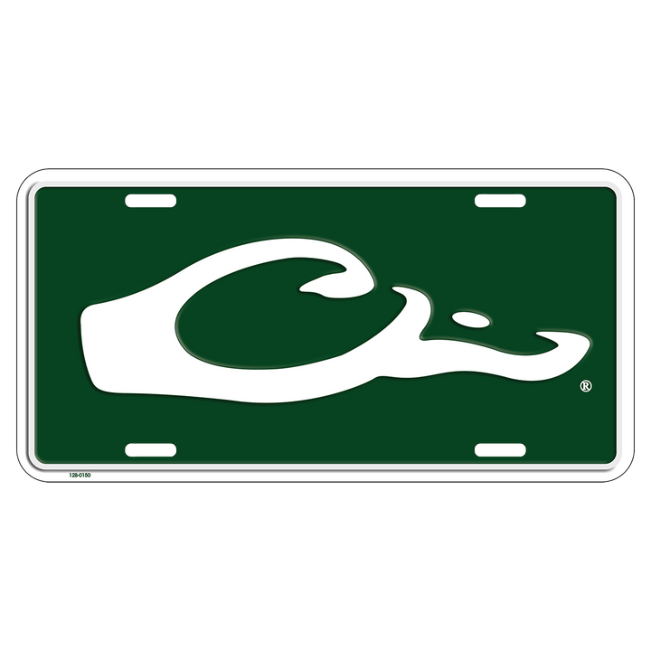 DRAKE LOGO LICENSE PLATE