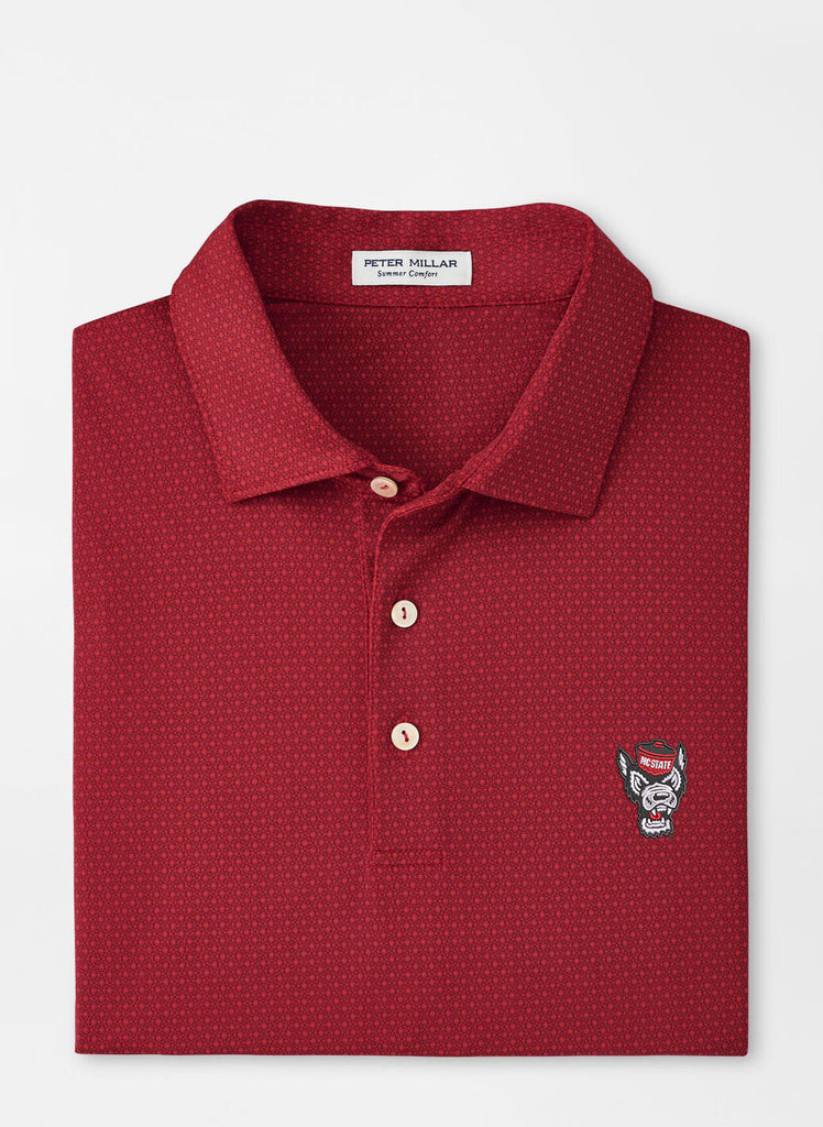 NC STATE TESSERACT PERF JERSEY POLO