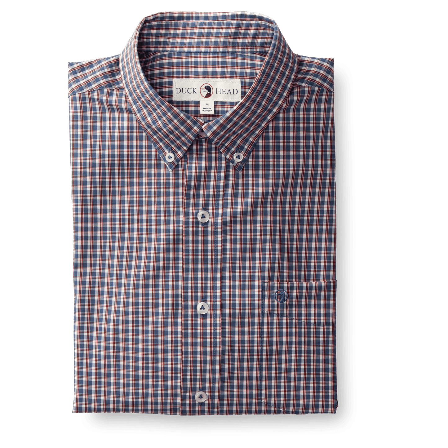 BOSWELL PERF PLAID SHIRT LS - leinwands.com