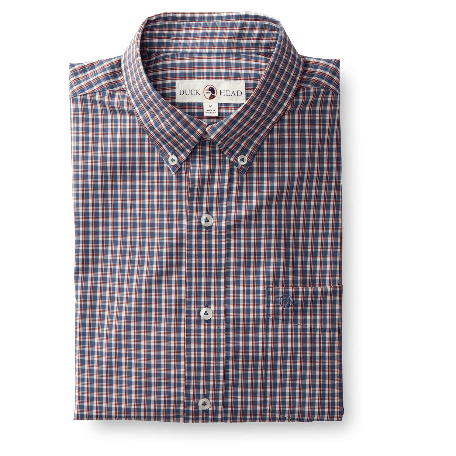 BOSWELL PERF PLAID SHIRT LS - leinwands.com