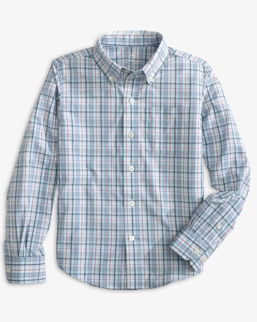 BOYS PLAID SPORTSHIRT LS - leinwands.com