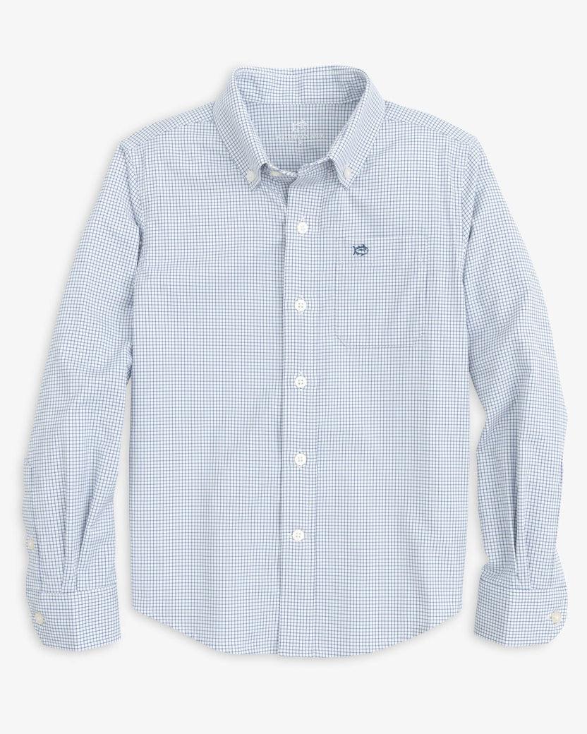 BOYS ROSEMONT TATTERSALL SHIRT - leinwands.com