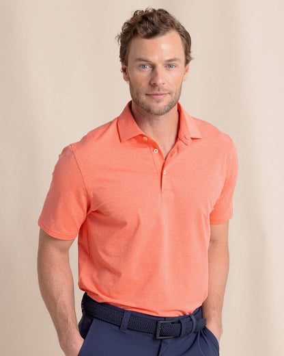 BRREEZE PERF HEATHER SS POLO