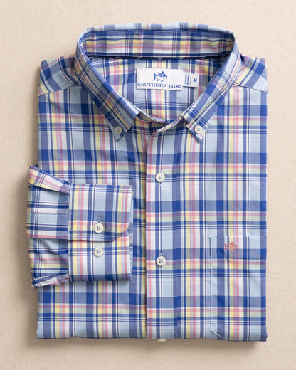 CHARLESTFORT PLAID SPORTSHIRT LS