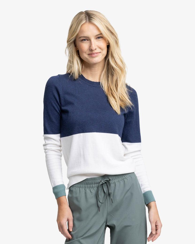 COLORBLOCK FIRESIDE SWEATER - leinwands.com