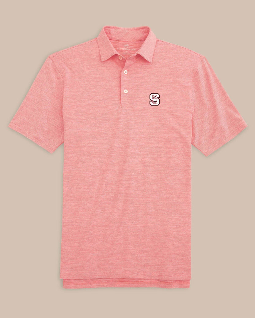 COLLEGIATE DRIVER SPACEDYE PERF POLO