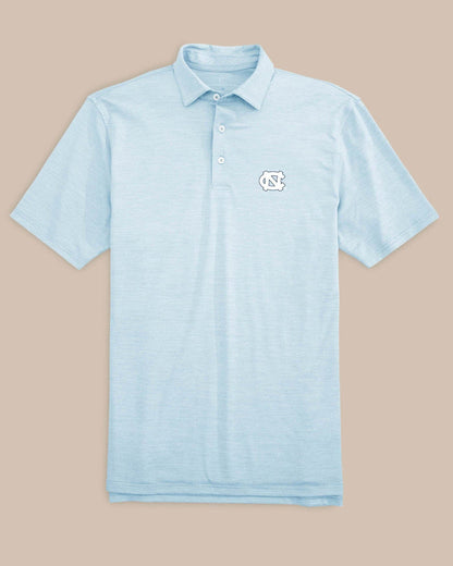 COLLEGIATE DRIVER SPACEDYE PERF POLO