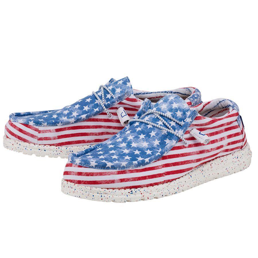 WALLY PATRIOTIC STARS & STRIPES - leinwands.com