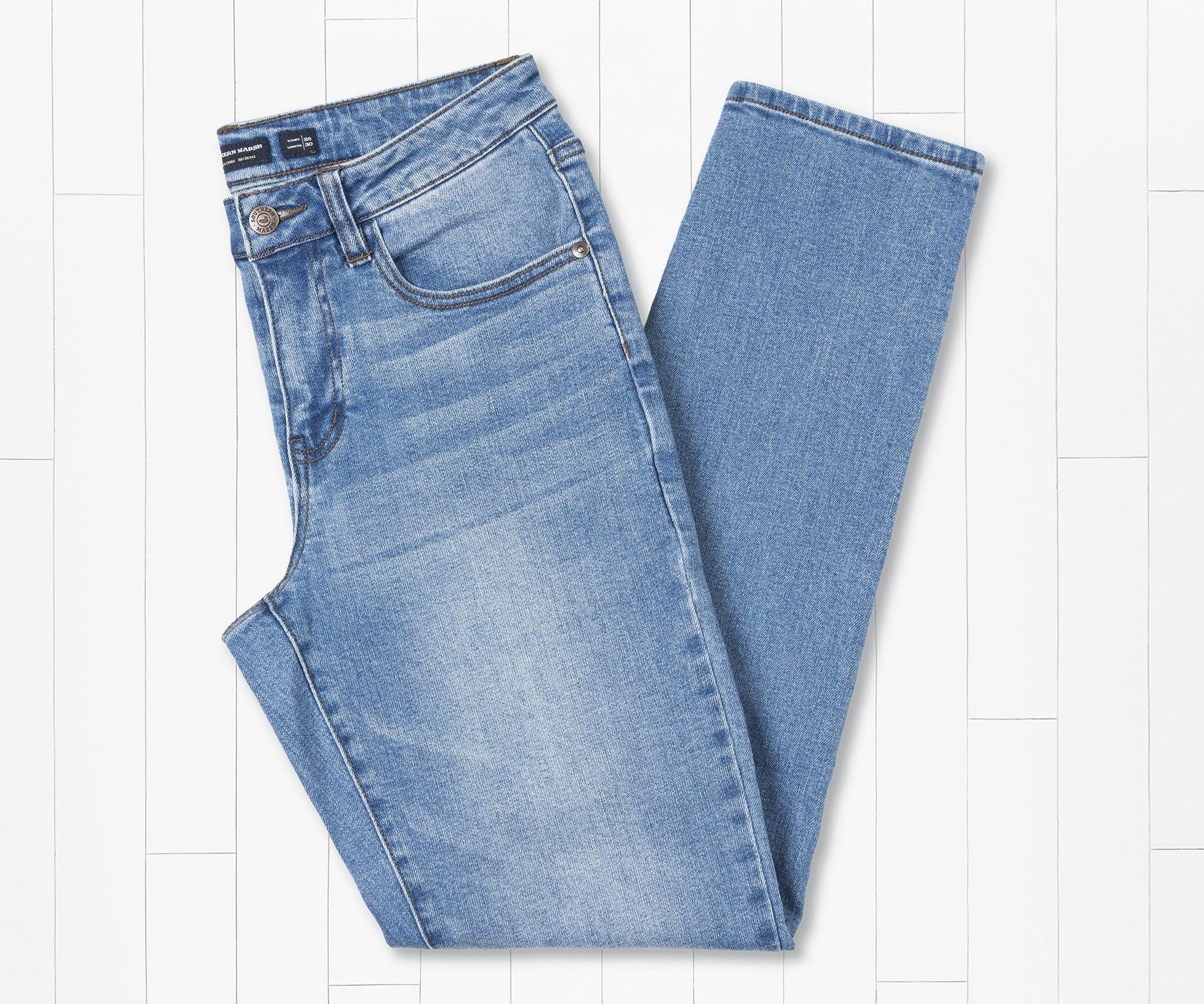 SM GREENVILL STRETCH DENIM JEAN - leinwands.com