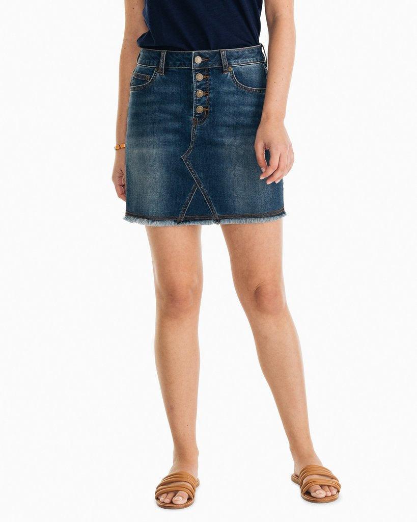 ST W GABRIELA DENIM SKIRT - leinwands.com