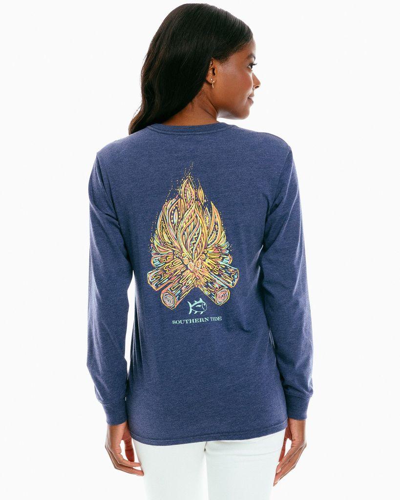 ST WOMEN CAMP FIRE LS T - leinwands.com