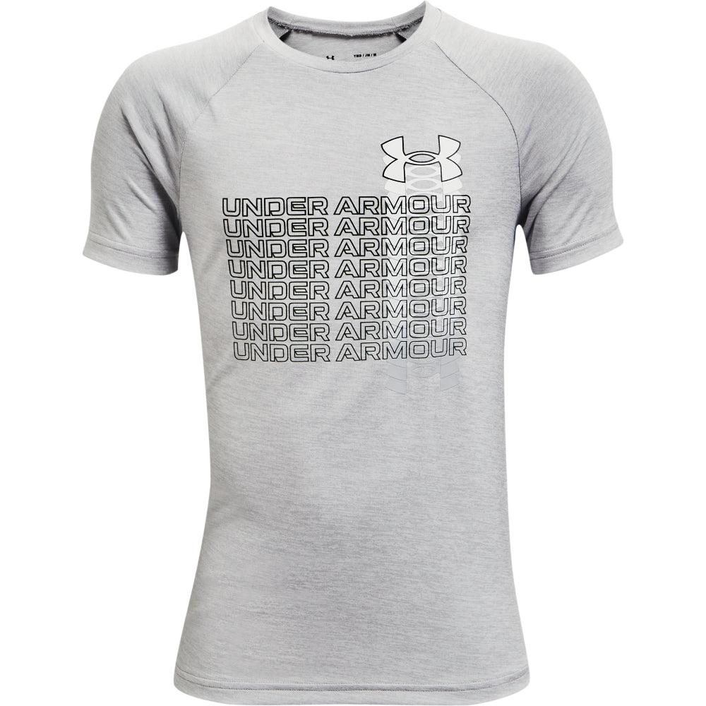 UA BOYS GRADIENT WORDMARK SS T - leinwands.com