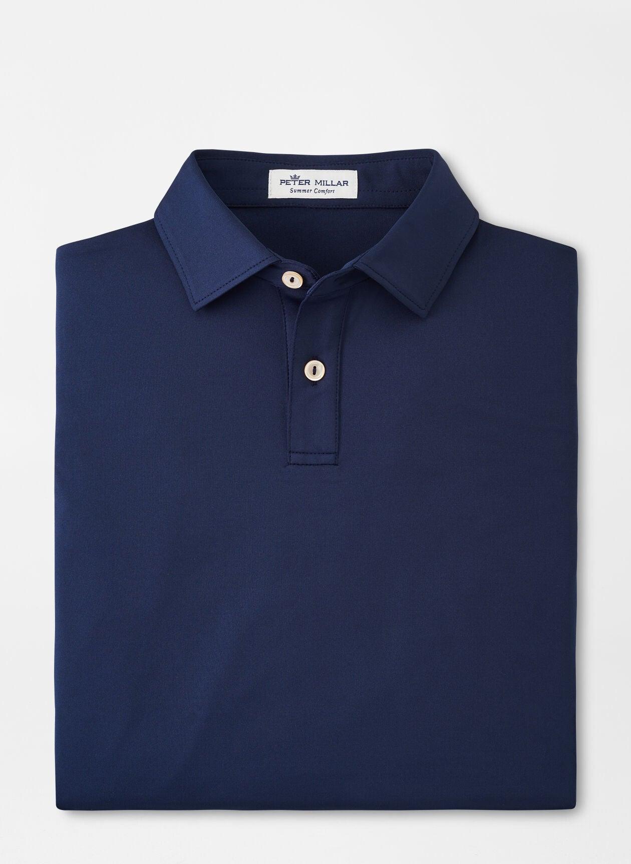 YOUTH SOLID PERF JERSEY POLO - leinwands.com